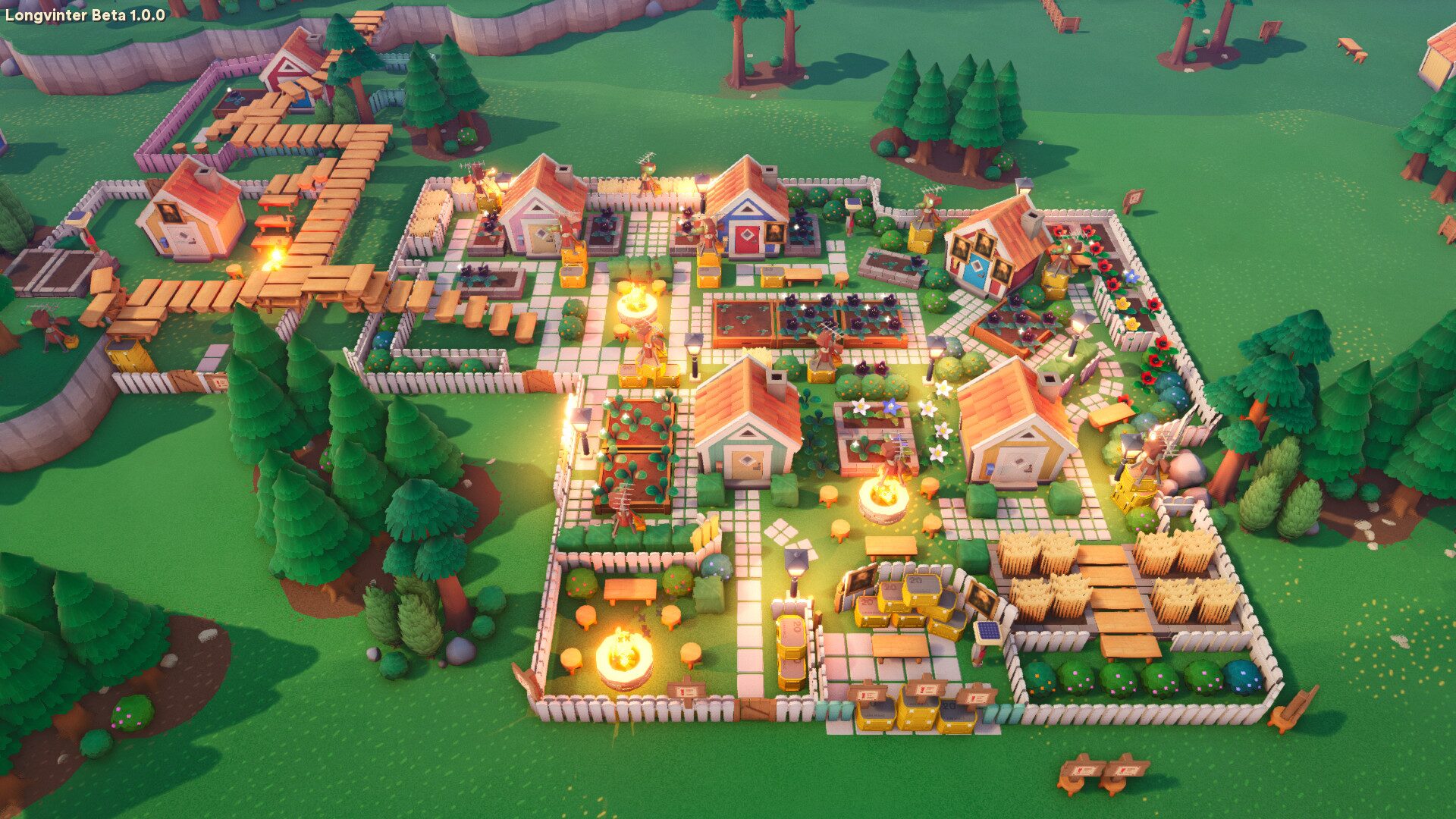 Longvinter town overview