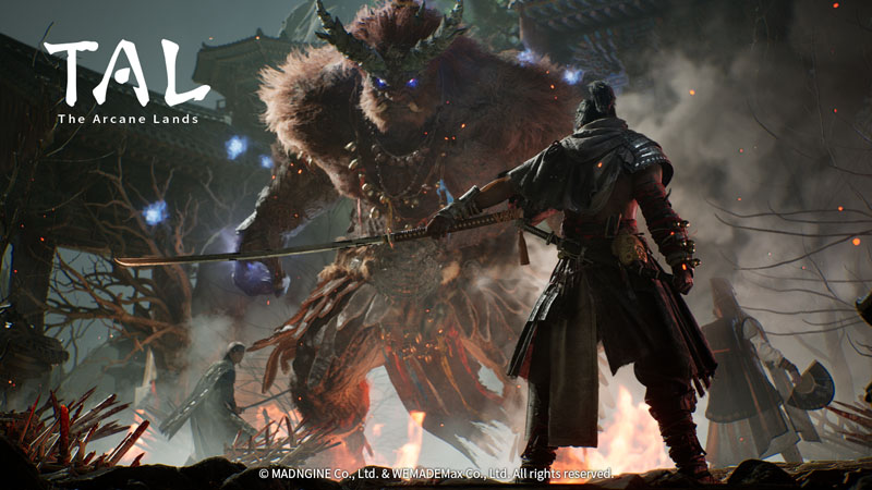 tal the arcane lands aaa korean rpg open world announcement