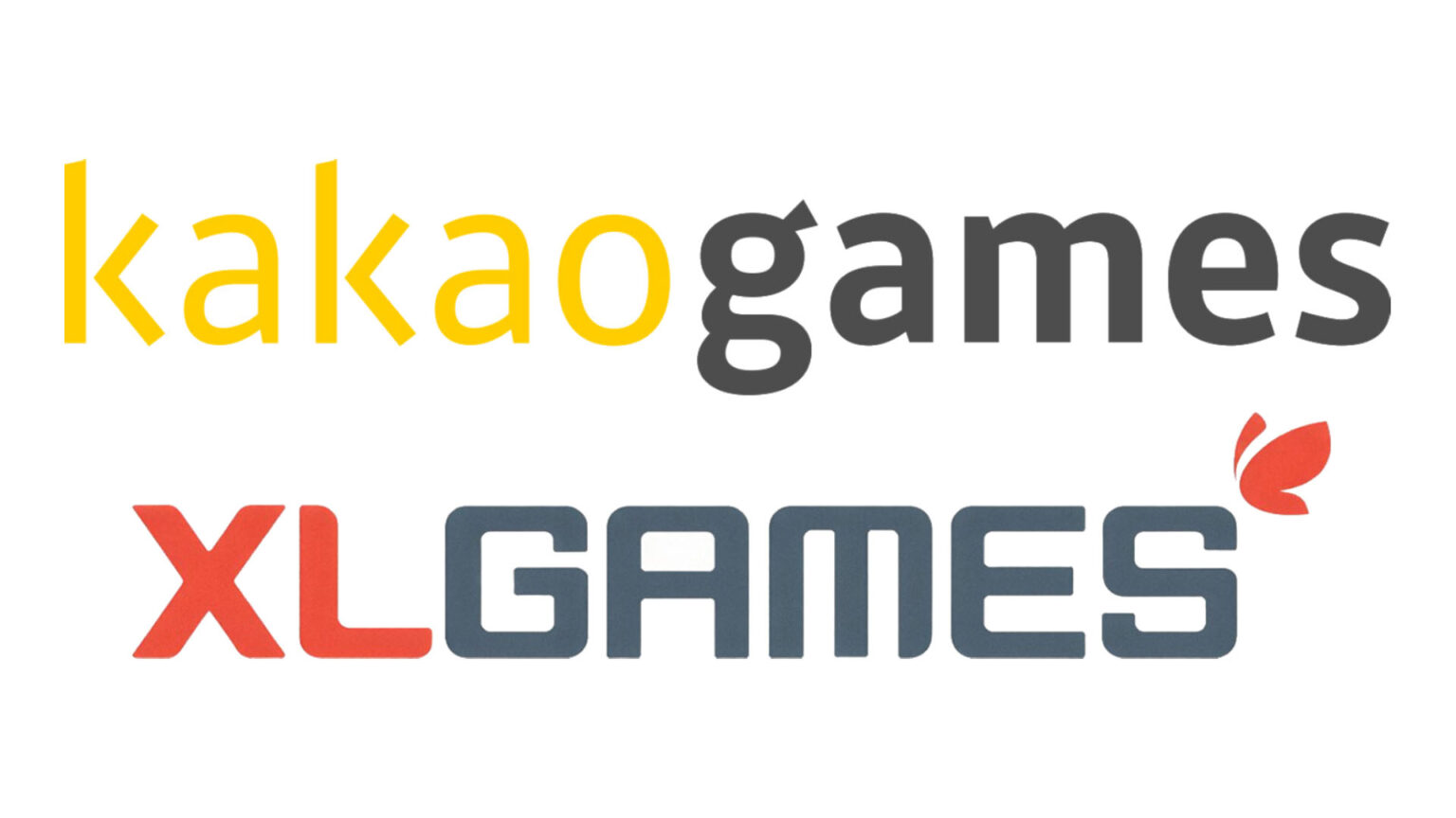 Kakao Games x XL Games - Company logos